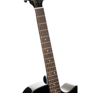 Cort Earth60ce Gitarre Schwarz
