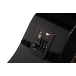 Cort Earth60ce Gitarre Schwarz