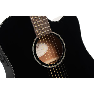 Cort Earth60ce Gitarre Schwarz