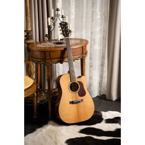 Gitarre Cort Gold Dc6 Natur Glänzend