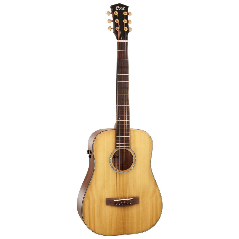 Cort Guitare Gold Mini-f Nat. Brillant