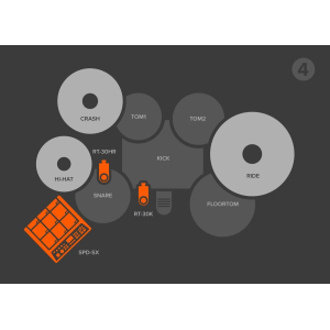 Roland RT-30K Kick Drum Trigger