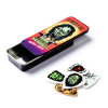 Box mit 6 Dunlop Kirk Hammett Plektren