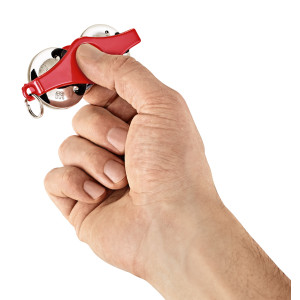 Key Ringtambourin Meinl Rot