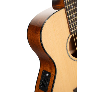 Cort Luce L60ce Gitarre, glänzend natural