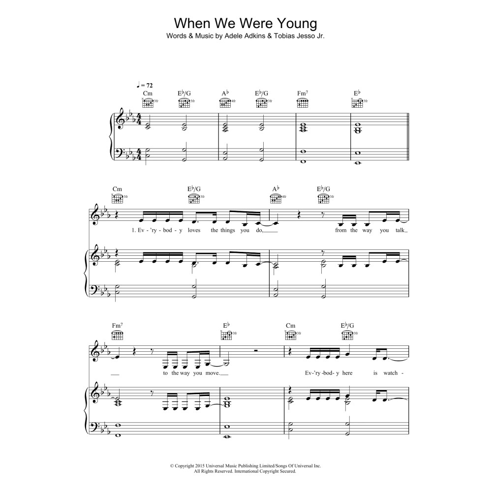 When We Were Young