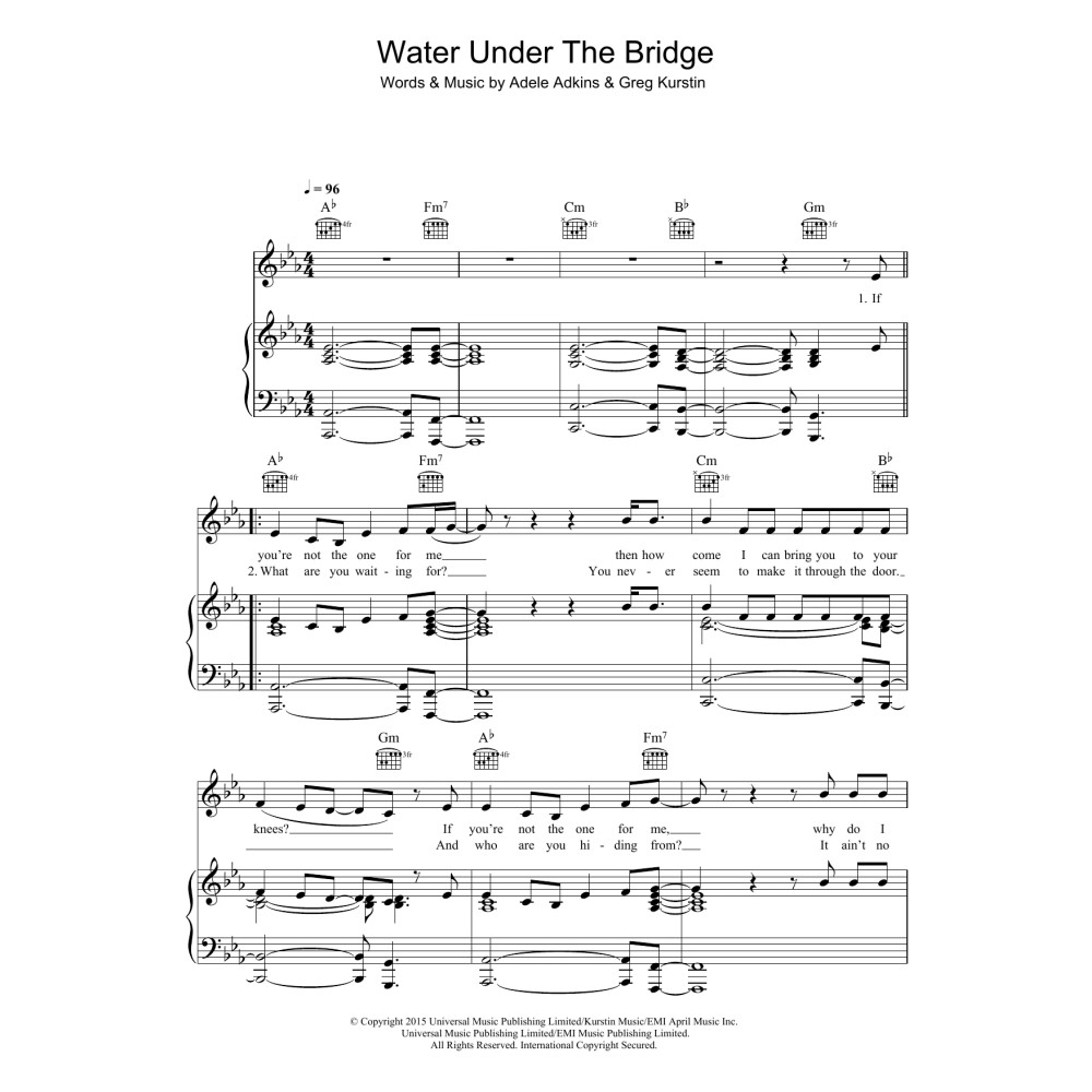 Water Under The Bridge