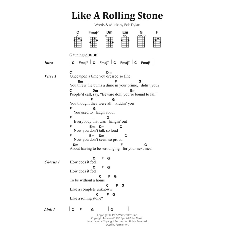 Like A Rolling Stone