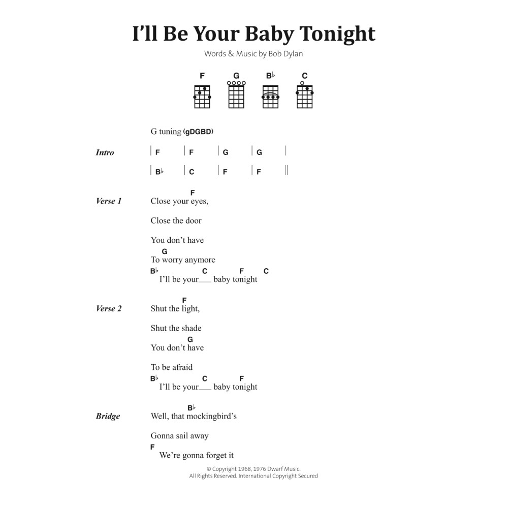 I'll Be Your Baby Tonight