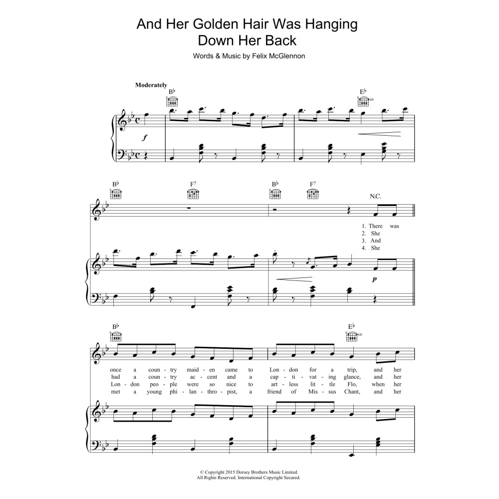 And Her Golden Hair Was Hanging Down Her Back