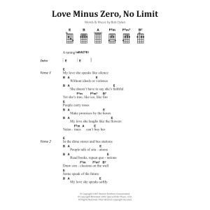 Love Minus Zero/No Limit