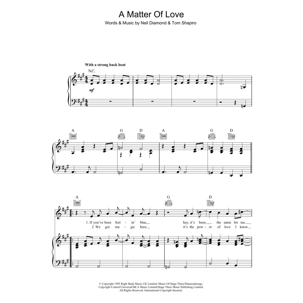A Matter Of Love