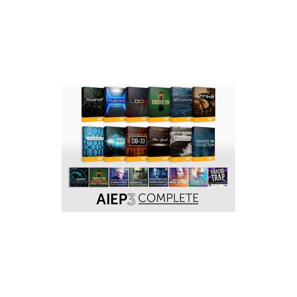 AIR Music Technology AIEP3 Complete (transfert via iLok)