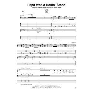 Papa Was A Rollin' Stone