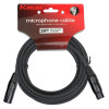 Mikrofonkabel Kirlin 6m Xlr M - Xlr F Schwarz