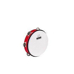 Nino Tamburin Abs 10" +cymb, Rot