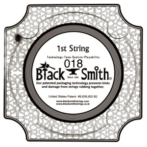 Black Smith E-Gitarrensaite 018