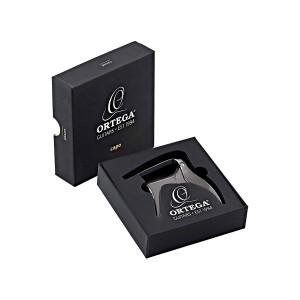 Ortega Klassischer Kapodaster Schwarz Chrom