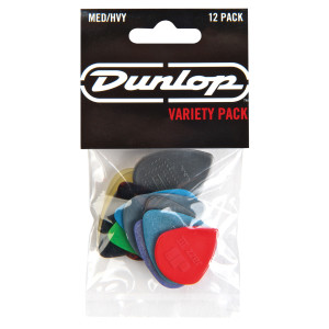 Variety-Pack-Beutel 12 Plektren Med/hvy