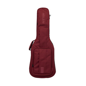 Rote Ritter-Tasche für E-Gitarre