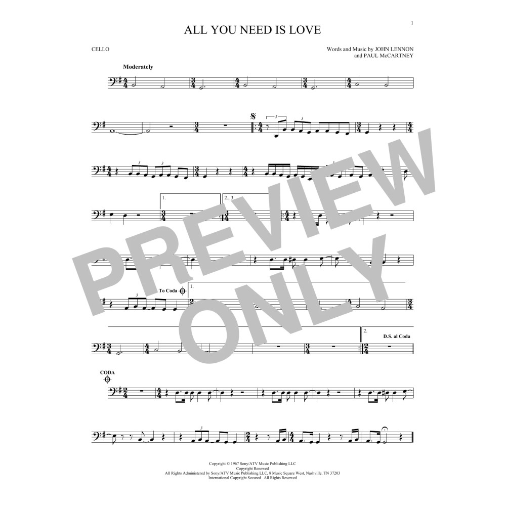 All You Need Is Love