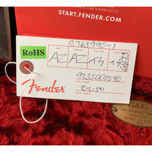 Fender Stratocaster 1955 Hardtail Custom Shop Time Capsule 2022 White Blonde