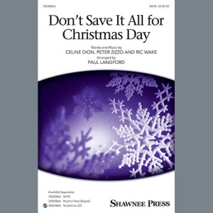 Don't Save It All for Christmas Day - Guitar