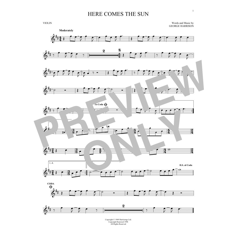 Here Comes The Sun