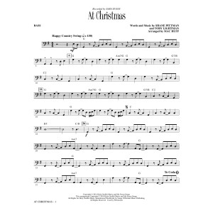 At Christmas (arr. Mac Huff) - Bass