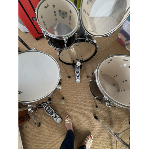 Pearl Roadshow 20" Plus Jet Black Drum Kit in perfect condition