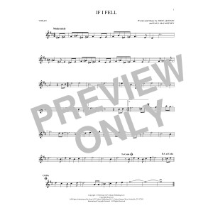 If I Fell