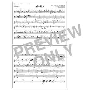 Ah-ha - Clarinet 1