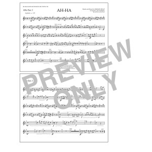 Ah-ha - Alto Sax 1