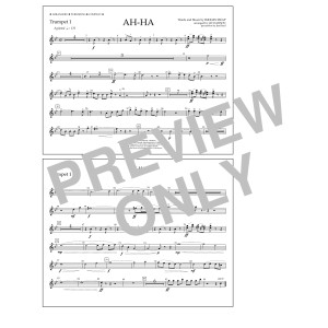 Ah-ha - Trumpet 1