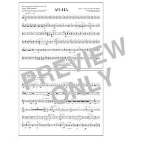 Ah-ha - Aux. Percussion