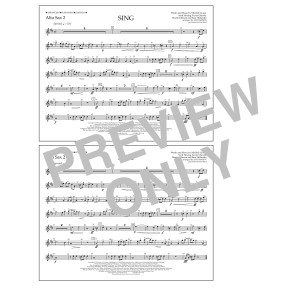 Sing - Alto Sax 2