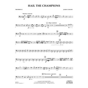 Hail the Champions - Trombone 3