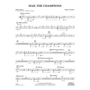 Hail the Champions - Percussion 2