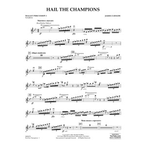Hail the Champions - Mallet Percussion 1
