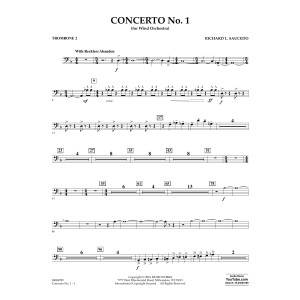 Concerto No. 1 (for Wind Orchestra) - Trombone 2