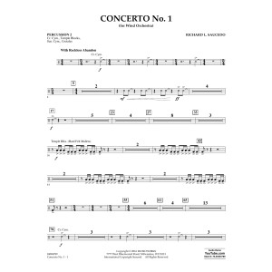 Concerto No. 1 (for Wind Orchestra) - Percussion 2
