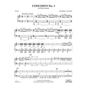 Concerto No. 1 (for Wind Orchestra) - Piano