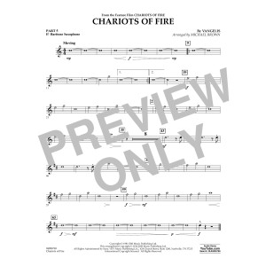 Chariots of Fire - Pt.5 - Eb Baritone Saxophone