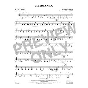Libertango - Bb Bass Clarinet