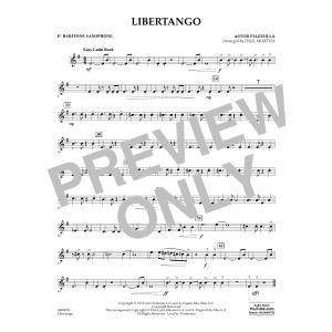 Libertango - Eb Baritone Saxophone