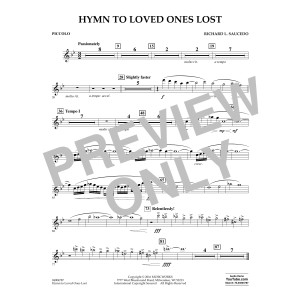 Hymn to Loved Ones Lost - Piccolo