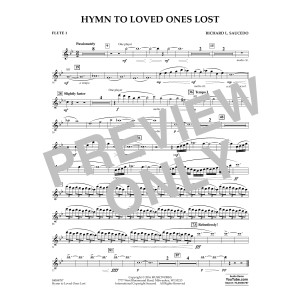 Hymn to Loved Ones Lost - Flute 1