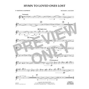 Hymn to Loved Ones Lost - Eb Baritone Saxophone