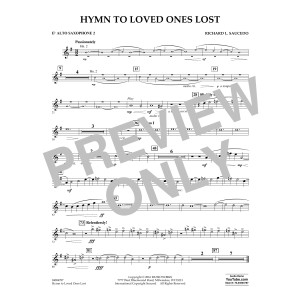 Hymn to Loved Ones Lost - Eb Alto Saxophone 2