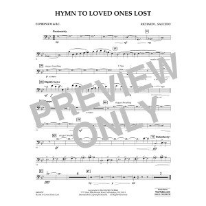Hymn to Loved Ones Lost - Euphonium in Bass Clef